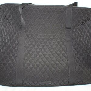 Vera Bradley X-Large XL Traveler Duffel Bag Extra Large Classic Black Quilted